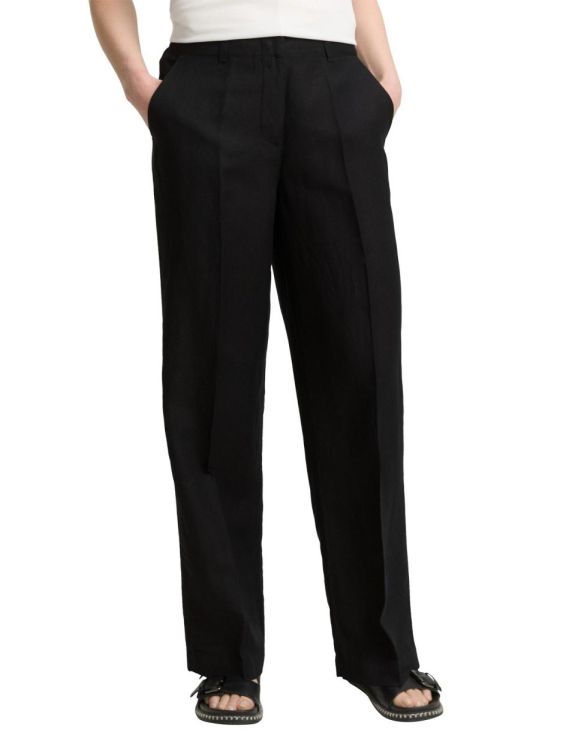 Tom Tailor Women linen wide leg pants (1045768/14482) - WeekendMode