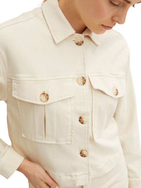 Tom Tailor Women modern cropped jacket (1031267/29511) - WeekendMode