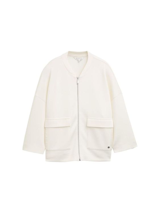 Tom Tailor Women Sweatjacket with cargo pockets (1045524/10315) - WeekendMode