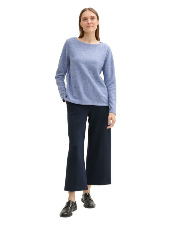 Tom Tailor Women Sweatshirt cosy rib (1043168/35899) - WeekendMode