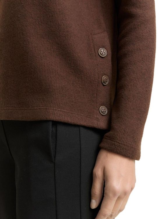 Tom Tailor Women Sweatshirt cosy rib (1043168/39062) - WeekendMode