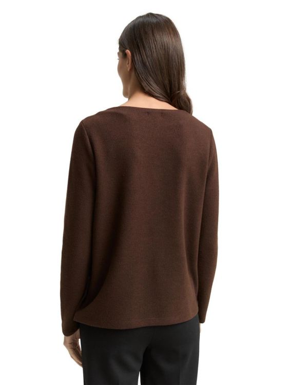 Tom Tailor Women Sweatshirt cosy rib (1043168/39062) - WeekendMode