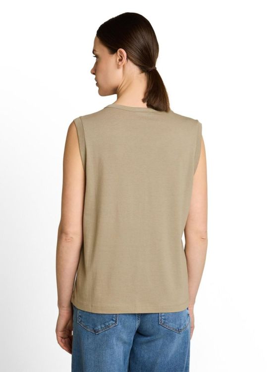 Tom Tailor Women Top with placket and gathering (1052149/11863) - WeekendMode