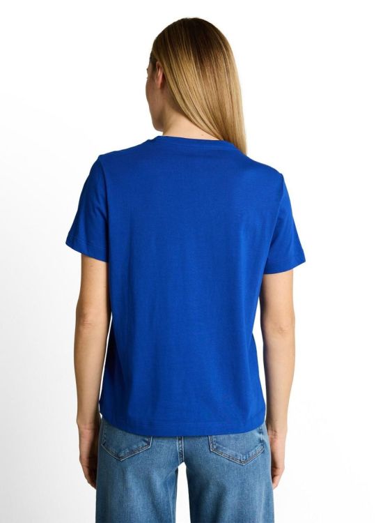 Tom Tailor Women T-shirt basic crew neck print (1050414/14531) - WeekendMode