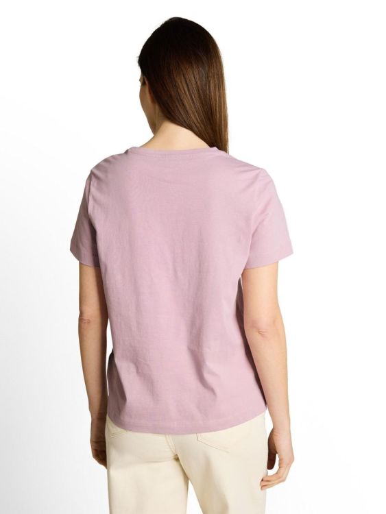Tom Tailor Women T-shirt basic crew neck print (1050414/36847) - WeekendMode