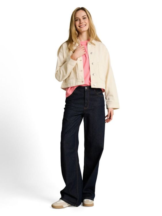 Tom Tailor Women T-shirt basic crew neck print (1050414/40506) - WeekendMode