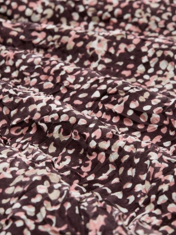 Tom Tailor Women T-shirt crincle alloverprinted NOS (1047731/38403) - WeekendMode