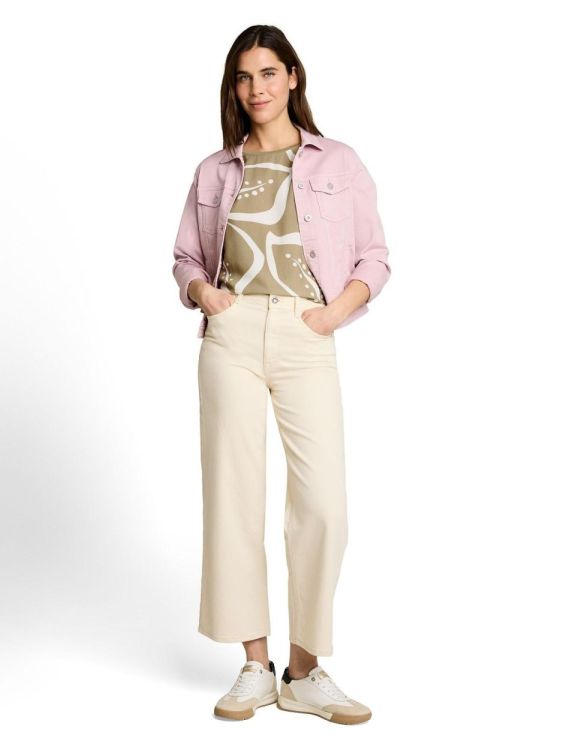 Tom Tailor Women T-Shirt fabric mix (1051209/11863) - WeekendMode