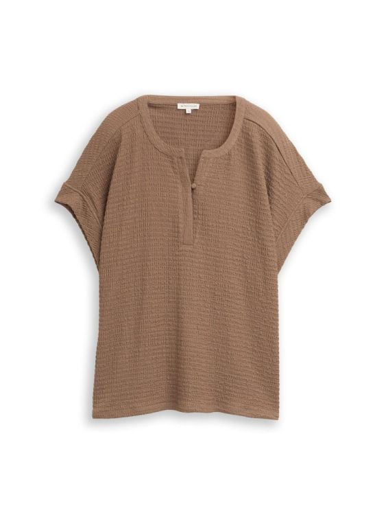 Tom Tailor Women T-shirt henley (1050841/36516) - WeekendMode
