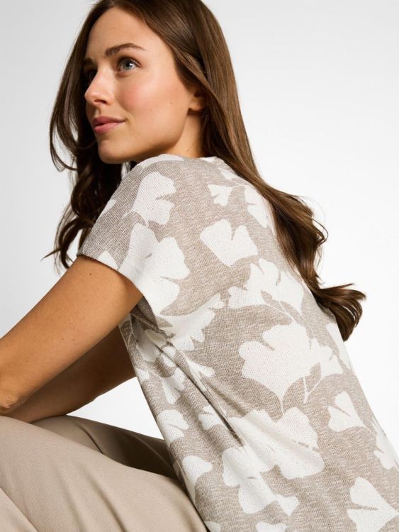 Tom Tailor Women T-shirt knit optic alloverprint (1050451/39778) - WeekendMode