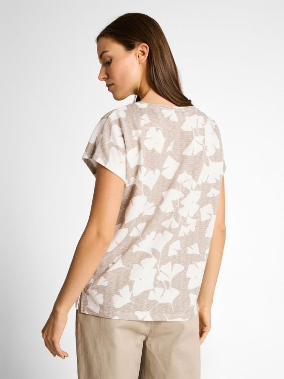 Tom Tailor Women T-shirt knit optic alloverprint (1050451/39778) - WeekendMode