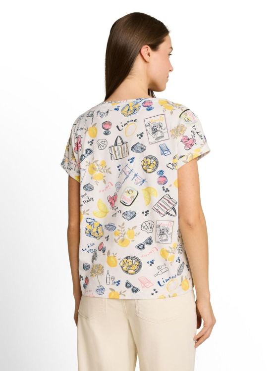 Tom Tailor Women T-Shirt overcut shoulder (1052159/40332) - WeekendMode