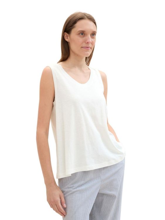 Tom Tailor Women t-shirt top a-shaped (1042396/10315) - WeekendMode