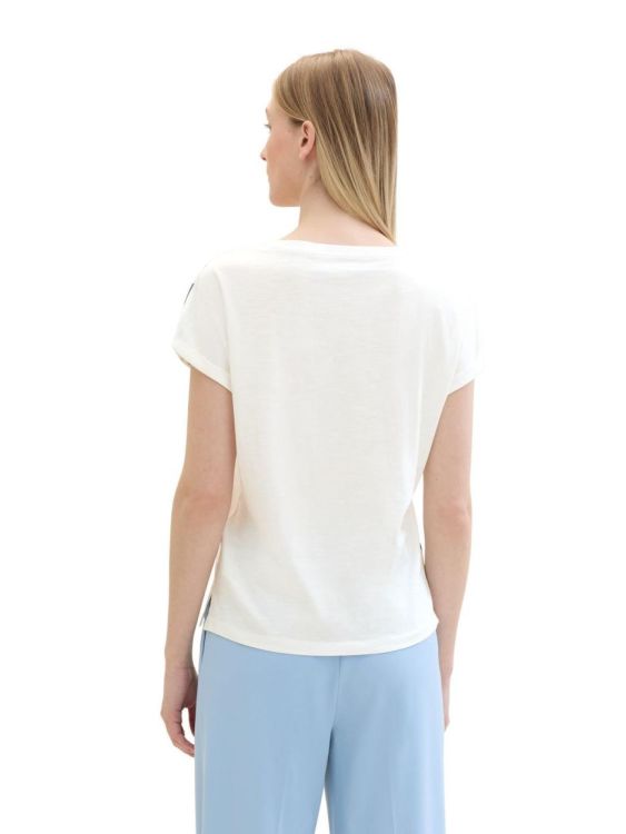 Tom Tailor Women t-shirt v-neck (1041556/10315) - WeekendMode