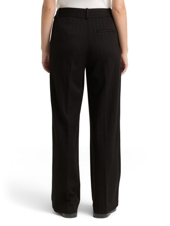 Tom Tailor Women TTLea wide leg festive pinstripe (1048851/39158) - WeekendMode