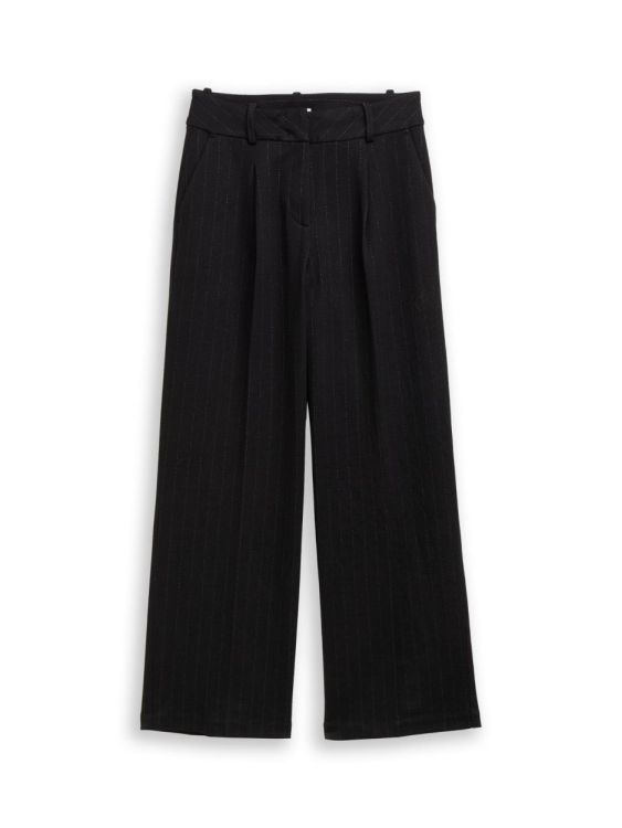 Tom Tailor Women TTLea wide leg festive pinstripe (1048851/39158) - WeekendMode