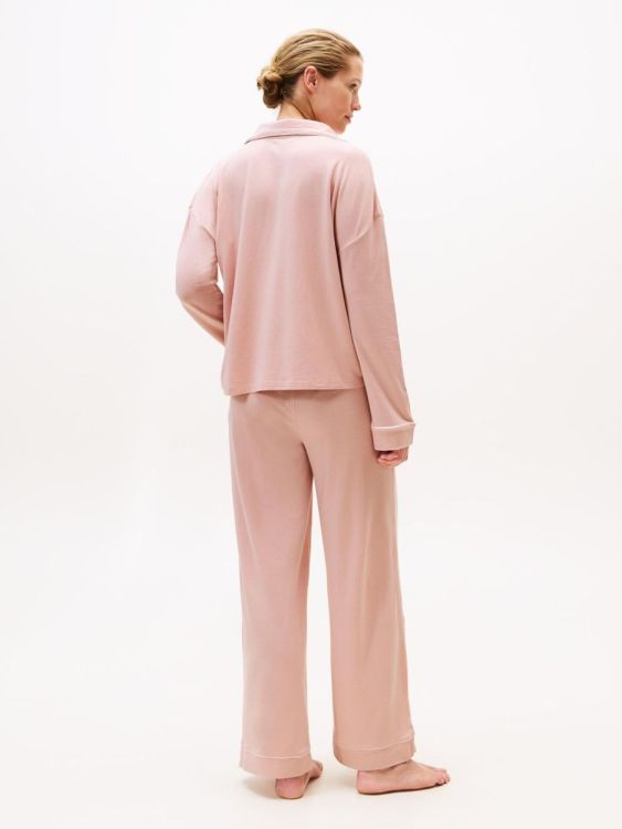 Tommy Hilfiger D. LS SHIRT PANTS SET (UW0UW06142/TQN) - WeekendMode