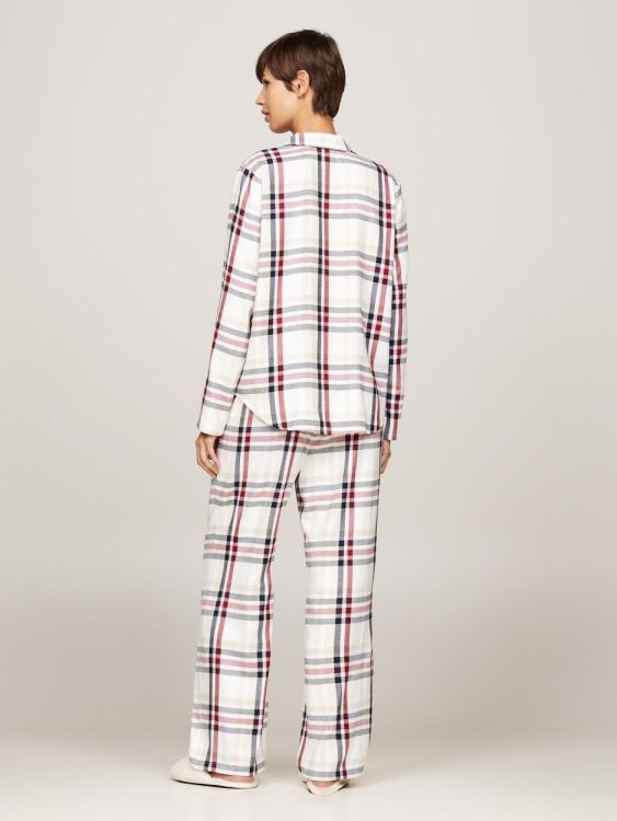 Tommy Hilfiger GIFT FULL FLANNEL PJ SET&SLIPPER (UW0UW05550/0LY) - WeekendMode