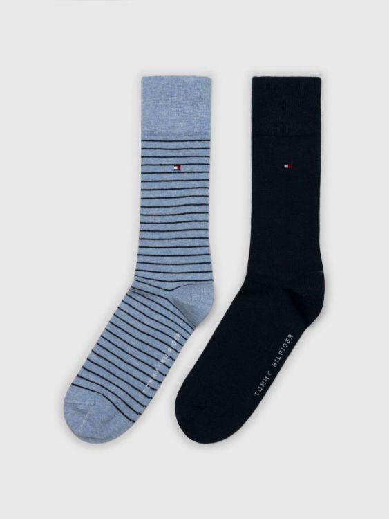 Tommy Hilfiger Men Small Stripe Sock 2pack  (100001496/043) - WeekendMode