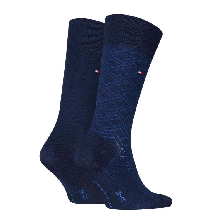 Tommy Hilfiger TH MEN SOCK 2P AOP FLAG (701238493/004) - WeekendMode