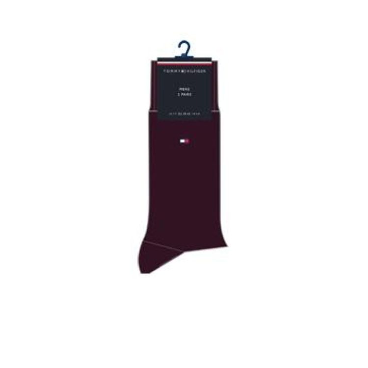 Tommy Hilfiger TH MEN SOCK 2P CLASSIC (37111114/burgundy) - WeekendMode