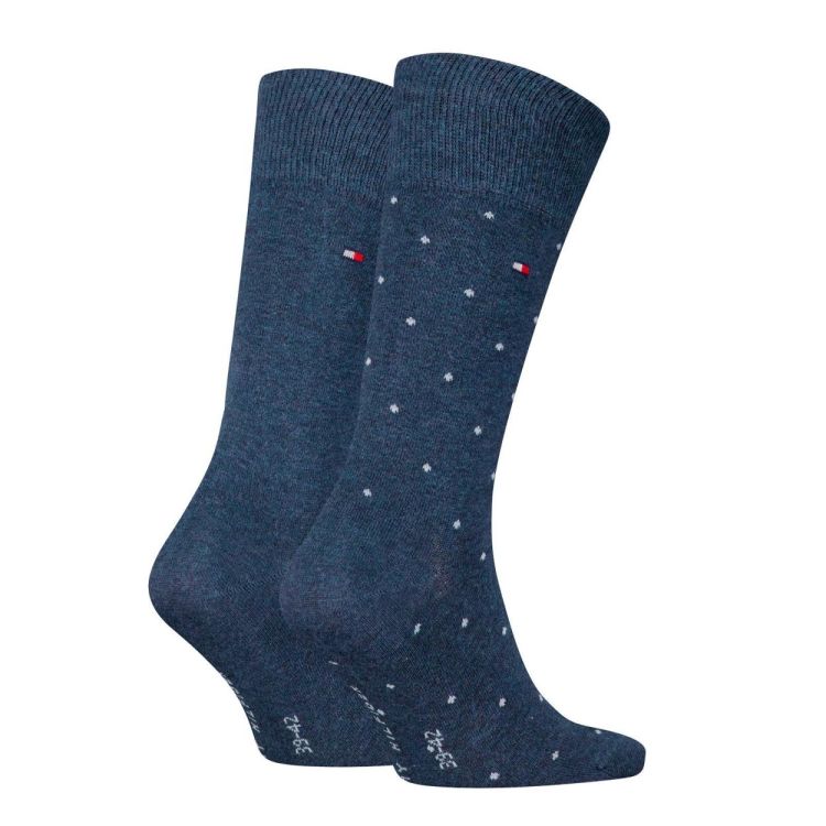 Tommy Hilfiger TH MEN SOCK 2P DOT (701230780/jeans) - WeekendMode