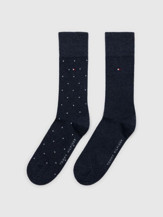 Tommy Hilfiger TH MEN SOCK 2P DOT (701230780/jeans) - WeekendMode