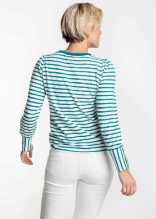 Tramontana Sweater Stripe (D09-03-601/005850-Azure) - WeekendMode