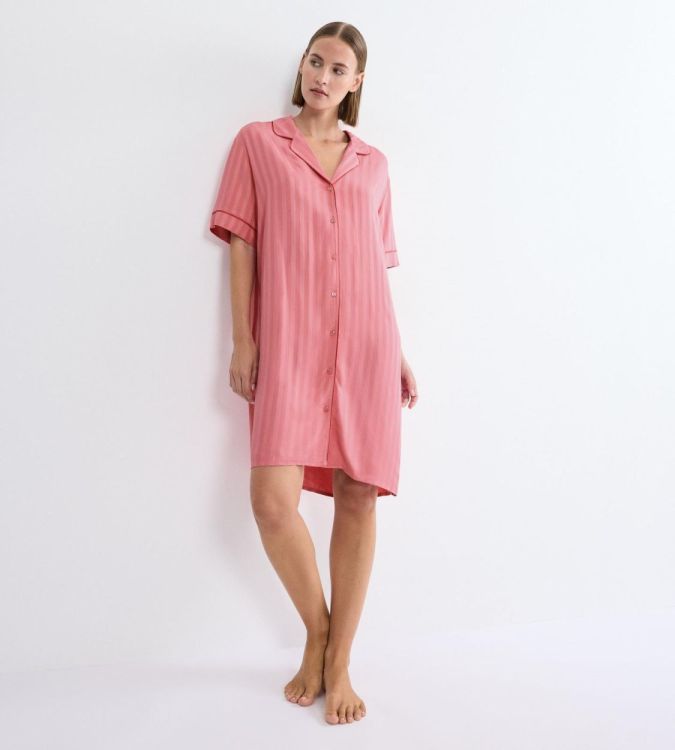 Triumph Slaapkleed Amourette Jacquard (10227274/00BE Cherry Rose) - WeekendMode