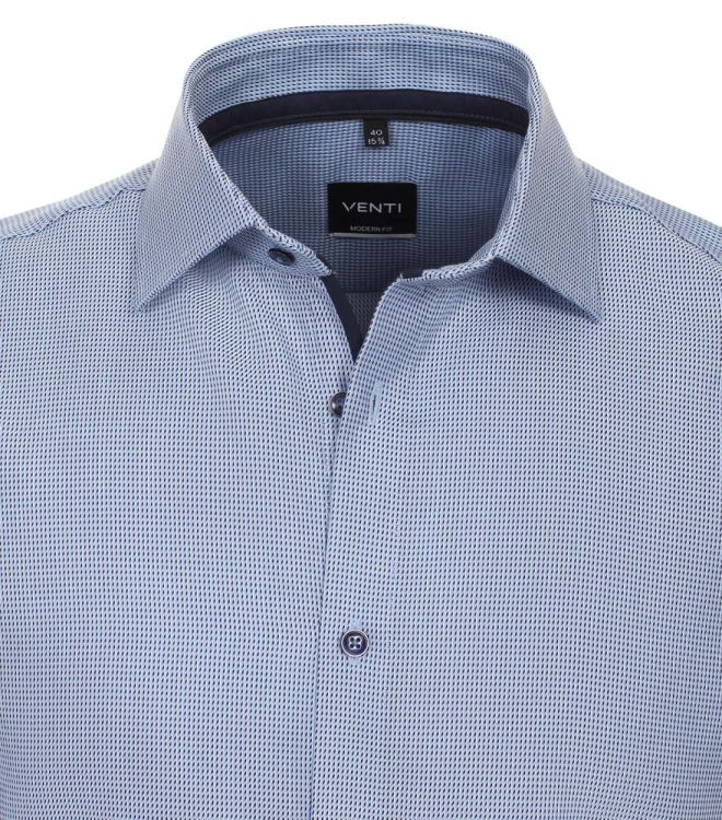 Venti city shirt 1/1 sleeve kent plain NOS (134023600/104 blau) - WeekendMode