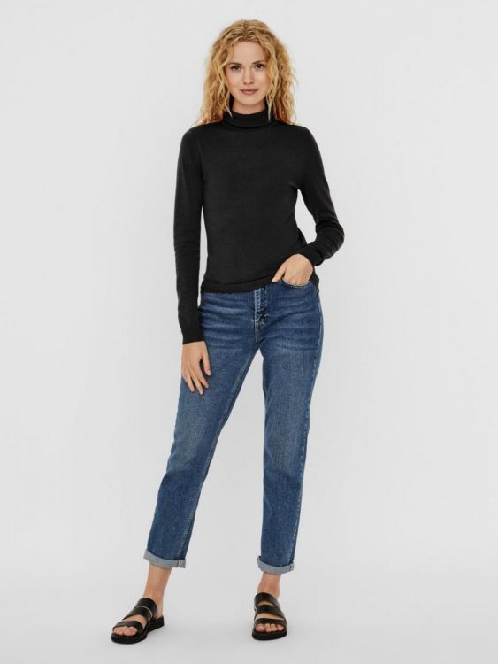 Vero Moda Glory LS Rollneck Pull NOOS (10231630/black) - WeekendMode