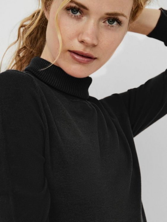 Vero Moda Glory LS Rollneck Pull NOOS (10231630/black) - WeekendMode