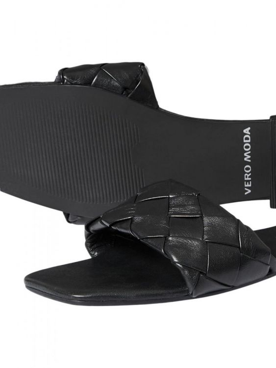 Vero Moda May Leather Sandal (10245226/black) - WeekendMode