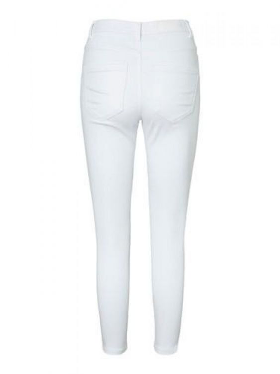 Vero Moda Sophia HW Ankle zip pant NOOS (10228117/bright white) - WeekendMode