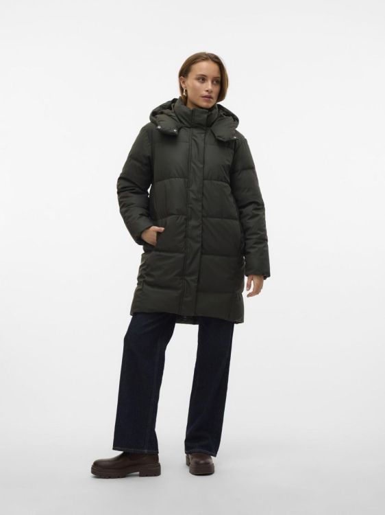 Vero Moda VMGRETAKYLIE COATED COAT NOOS (10311317/Peat) - WeekendMode