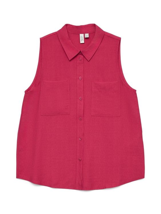 Vero Moda VMIGWEN S/L SHIRT WVN BTQ GA (10340899/Jazzy) - WeekendMode