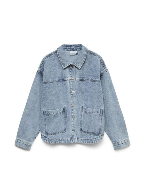 Vero Moda VMJAMIE LS DENIM SHACKET MIX GA NOOS (10331693/Light Blue Denim) - WeekendMode