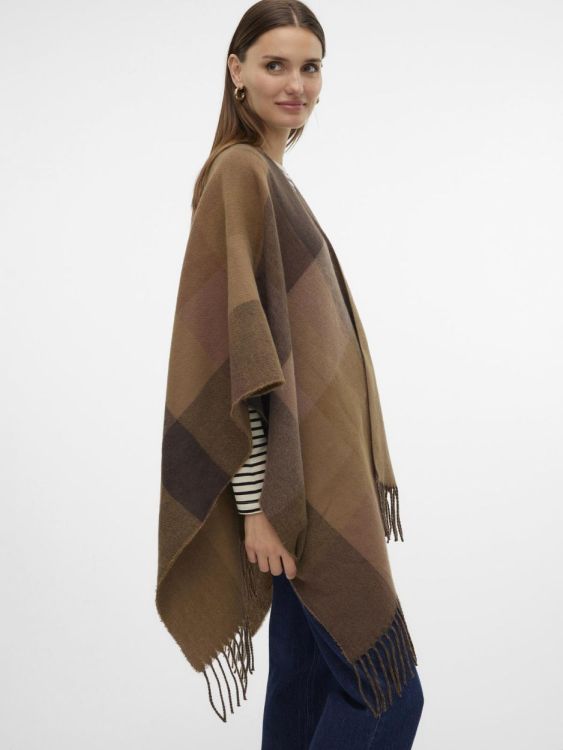 Vero Moda VMKIRA PONCHO GA (10313578/Kangaroo CHOCOLATE TORTE/BROWN ) - WeekendMode