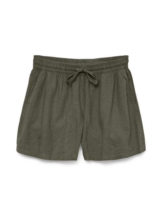 Vero Moda VMLINN SHORTS WVN NOOS (10306821/Kalamata MELANGE) - WeekendMode