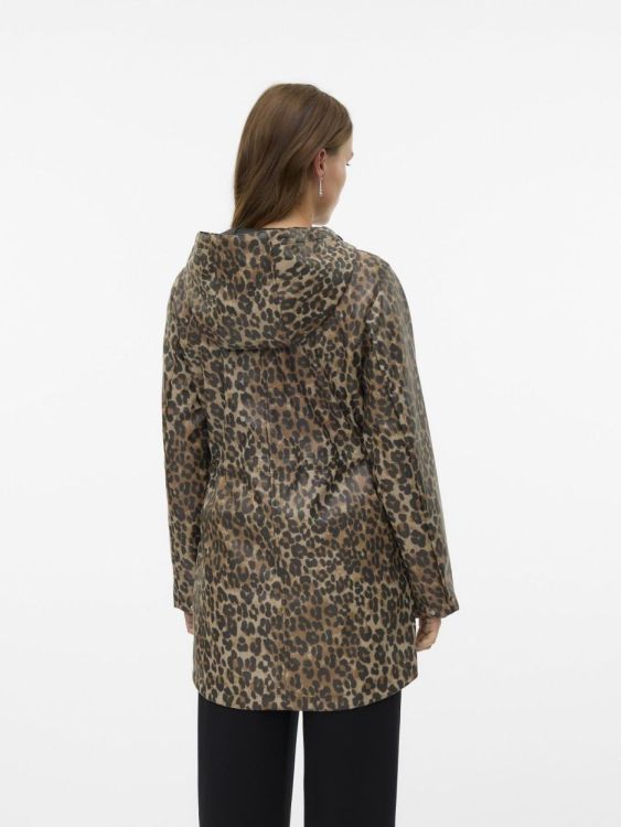 Vero Moda VMMALOU COATED PRINTED JACKET NOOS (10330969/Irish Cream LEO) - WeekendMode