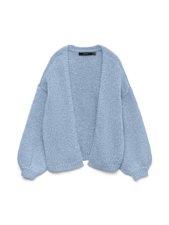 Vero Moda VMMAYBE LS OPEN CARDIGAN NOOS (10273101/Cashmere Blue) - WeekendMode