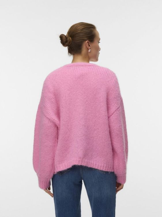 Vero Moda VMMAYBE LS OPEN CARDIGAN NOOS (10273101/Pink Cosmos) - WeekendMode