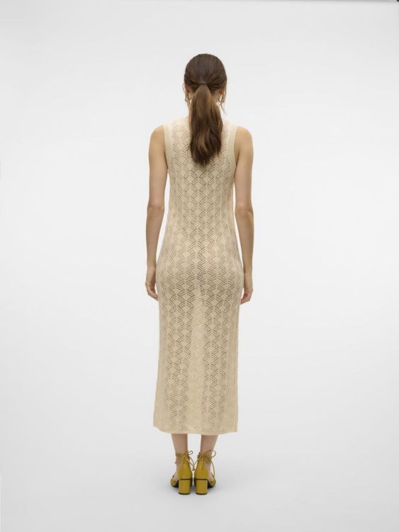 Vero Moda VMNEWVERENA SL O-NECK CALF DRESS BOO (10321553/Birch) - WeekendMode