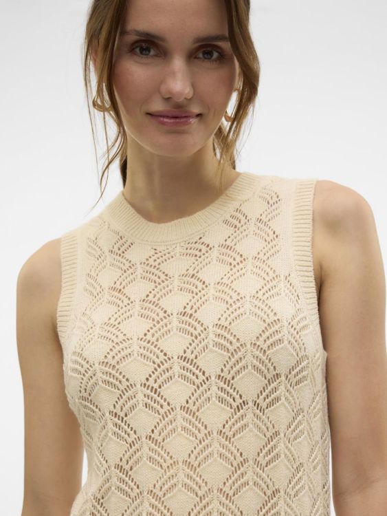 Vero Moda VMNEWVERENA SL O-NECK CALF DRESS BOO (10321553/Birch) - WeekendMode