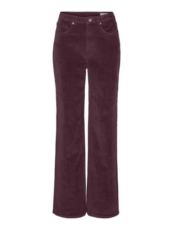 Vero Moda VMTESSA HR WIDE CORDUROY PANTS GA NOOS (10315350/Winetasting) - WeekendMode
