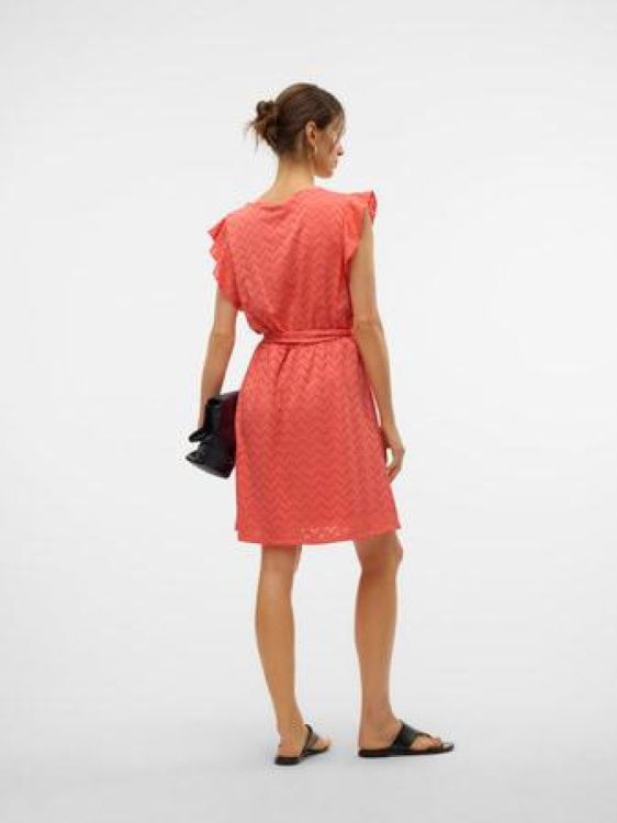 Vero Moda VMTHAS SL SHORT V-NECK DRESS JRS GA VO (10328126/Dubarry) - WeekendMode