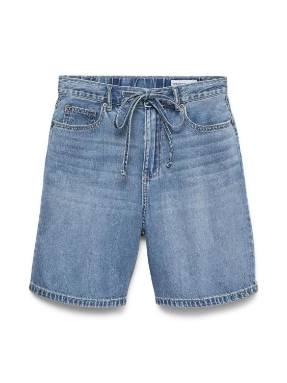 Vero Moda VMVILLA MR BERMUDA DNM SHORTS MIX (10326196/Light Blue Denim) - WeekendMode