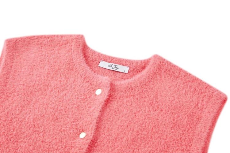 Vila Joy Cardigan (KRISTA-L-13-K/Fuchsia) - WeekendMode