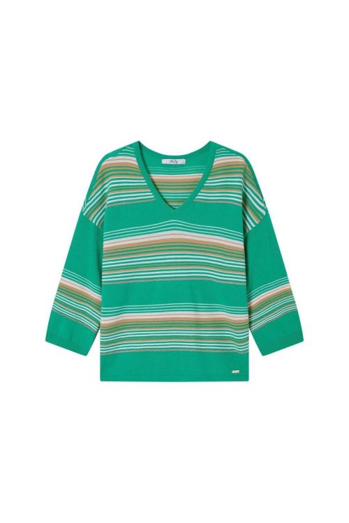 Vila Joy PULL 3/4 SLEEVES (ARABELLE-L-18-B/GREEN) - WeekendMode