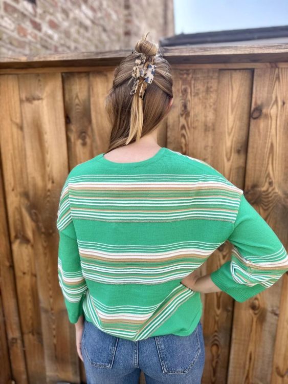 Vila Joy PULL 3/4 SLEEVES (ARABELLE-L-18-B/GREEN) - WeekendMode